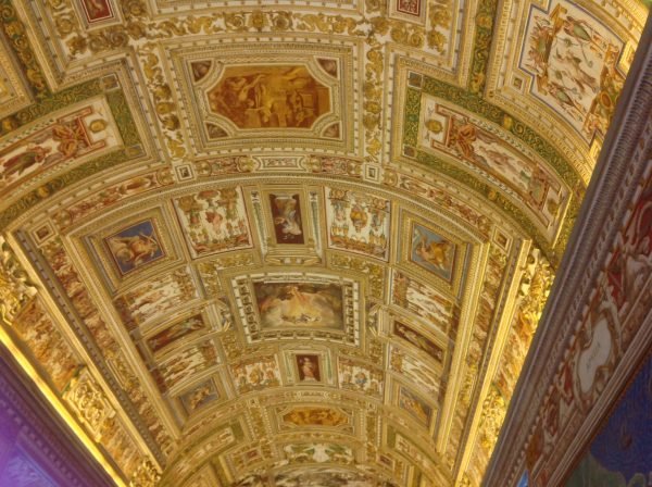 Ceiling of St. Peter’s Basilica